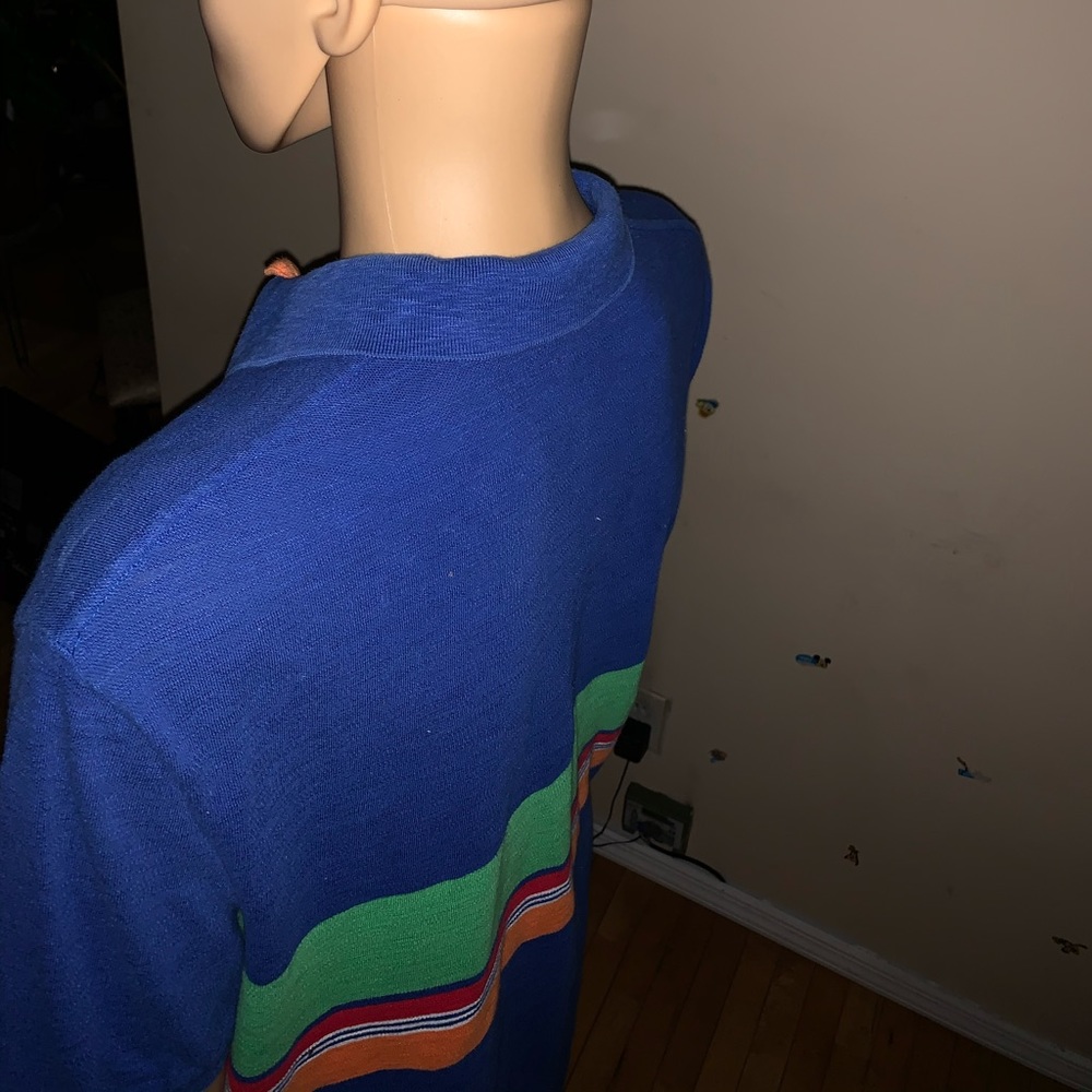 Blue polo polo shirt